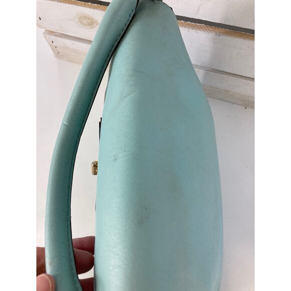 KATE SPADE SMALL LIGHT BLUE SMOOTH LEATHER CROSSBODY BAG - Picture 6 of 16